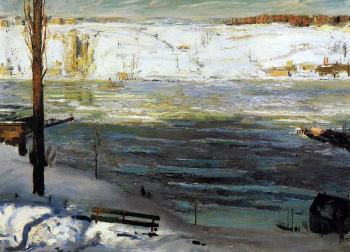 George Bellows : Floating Ice